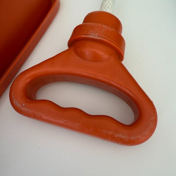 Green Toys Orange Kids Recycled Plastic Toy Wagon - Picture 6 of 6